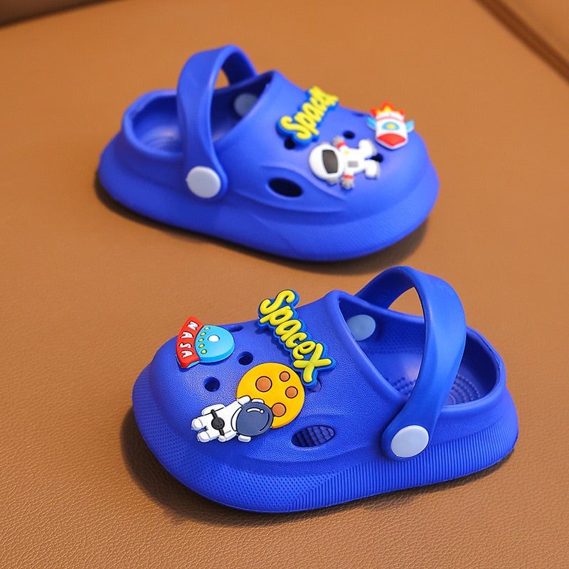 Sandália Infantil Unissex Smiley - Azul