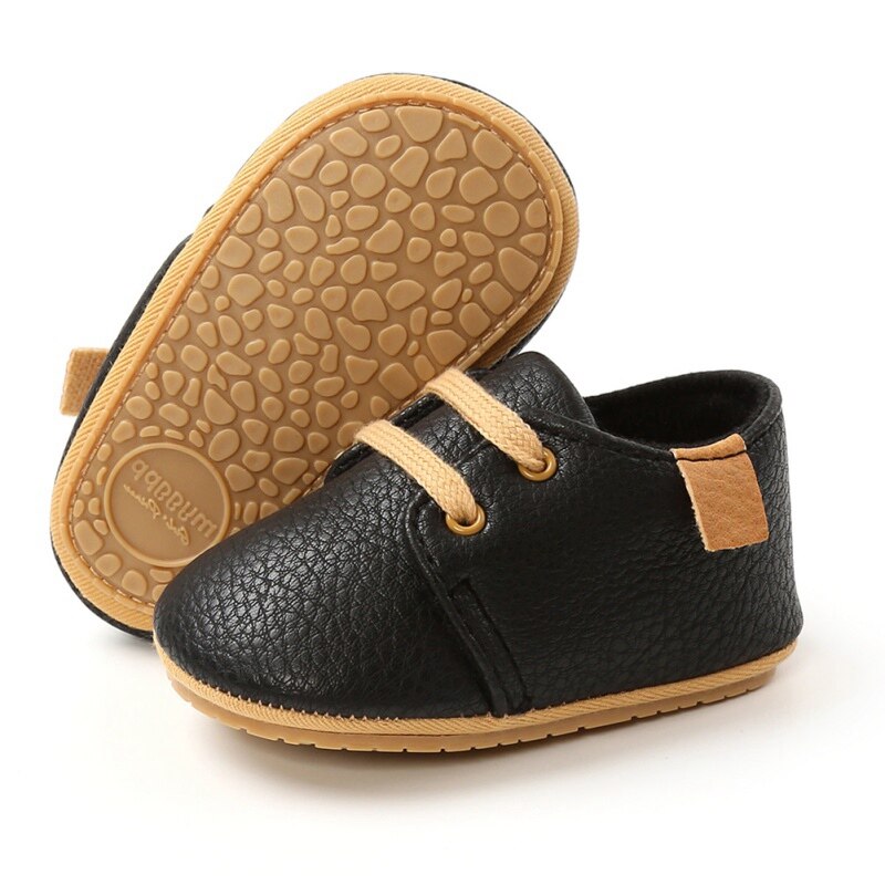Leather Baby Shoes - Animal Print