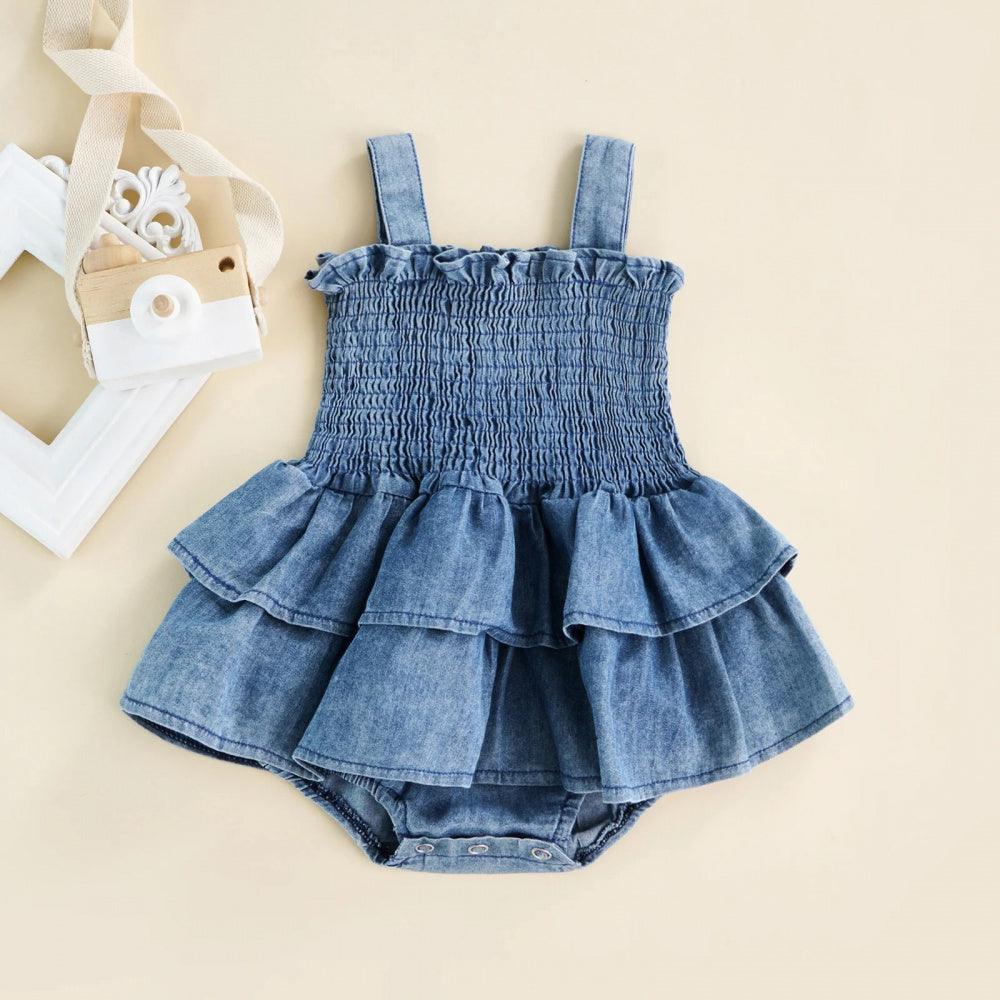 Vestidinho June Jeans - Minu Kids