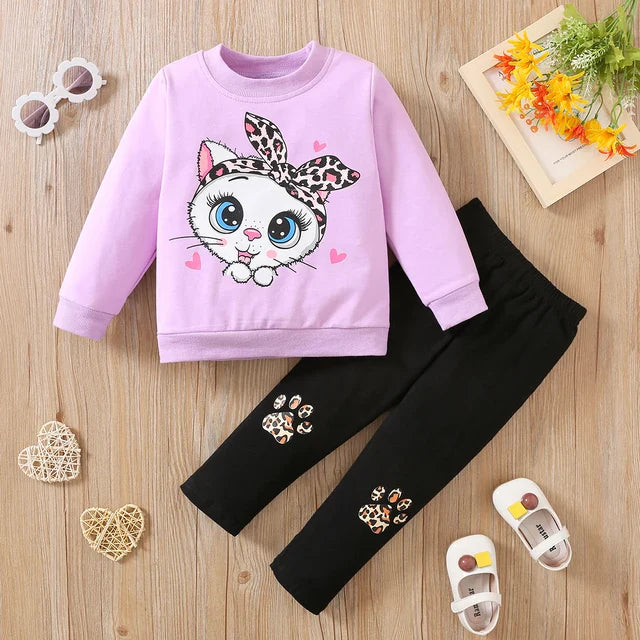 Kitten kids winter set