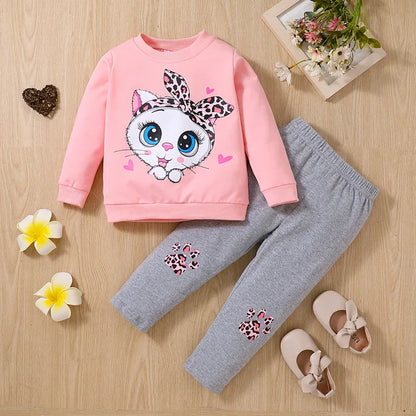 Kitten kids winter set