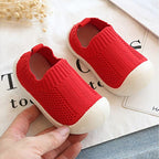 Mesh Sneakers – Red