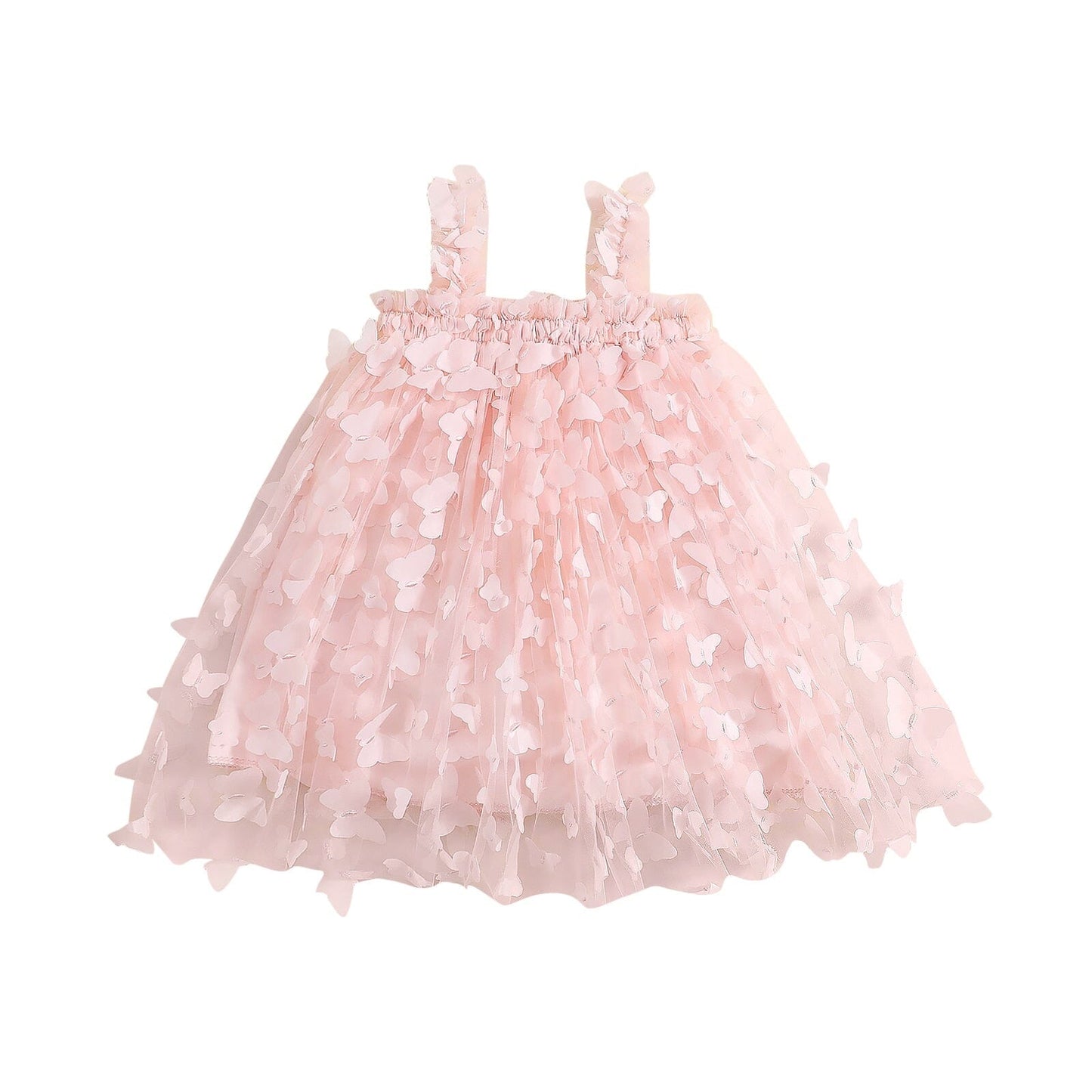 Little Butterflies Tulle Kids Dress