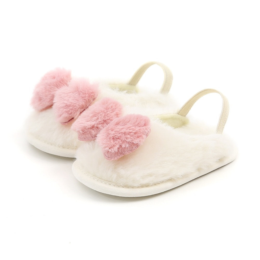 Plush Animal Baby Shoes