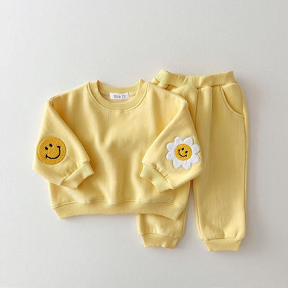Daisy Sweatshirt Set