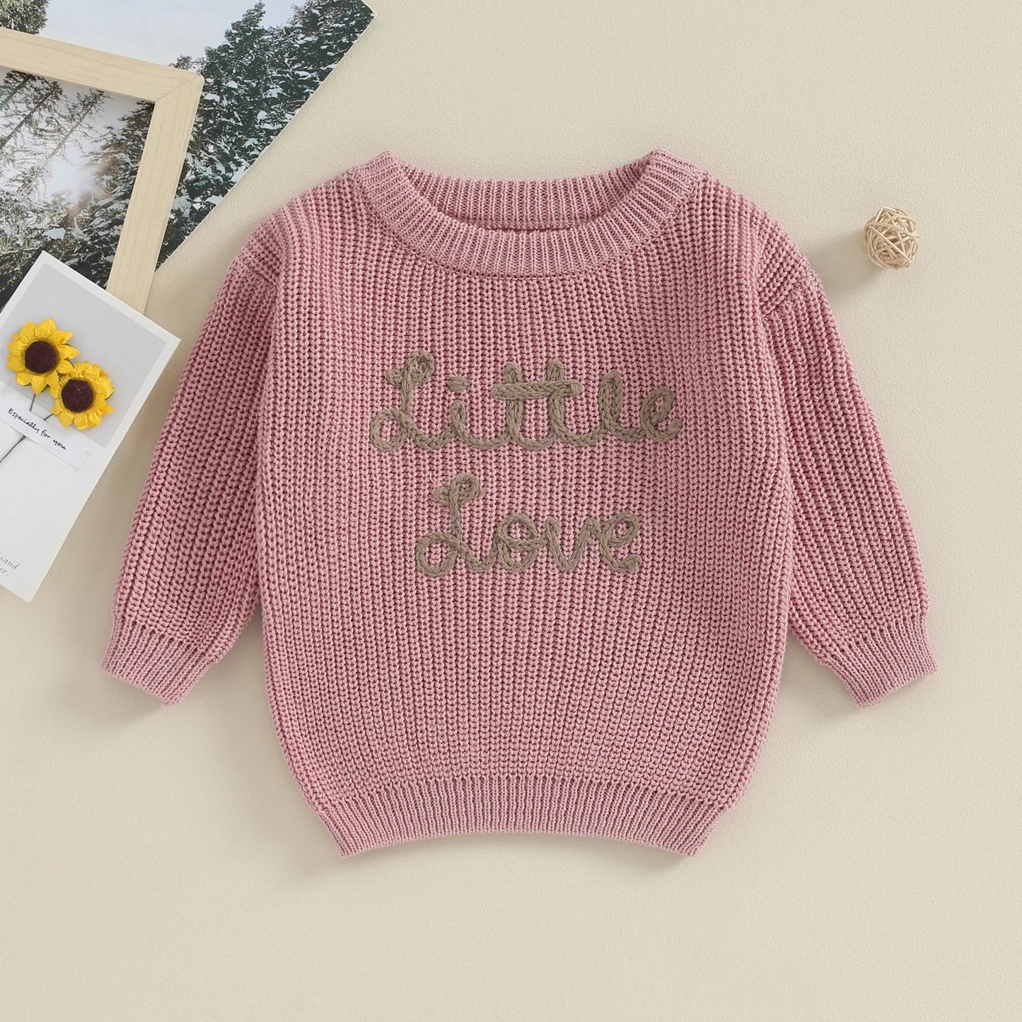 Little Love Girls’ Knit Set