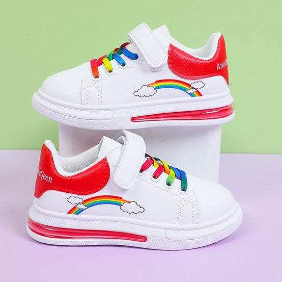 Rainbow Sneakers – Pink