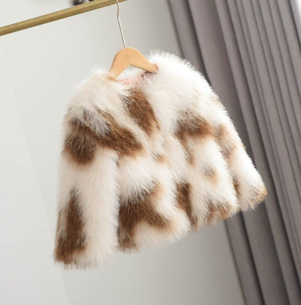 Kids’ Faux Fur Coat