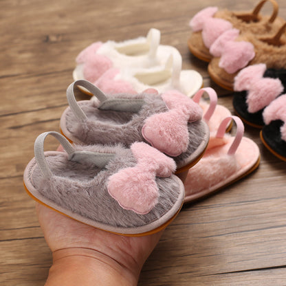 Plush Animal Baby Shoes