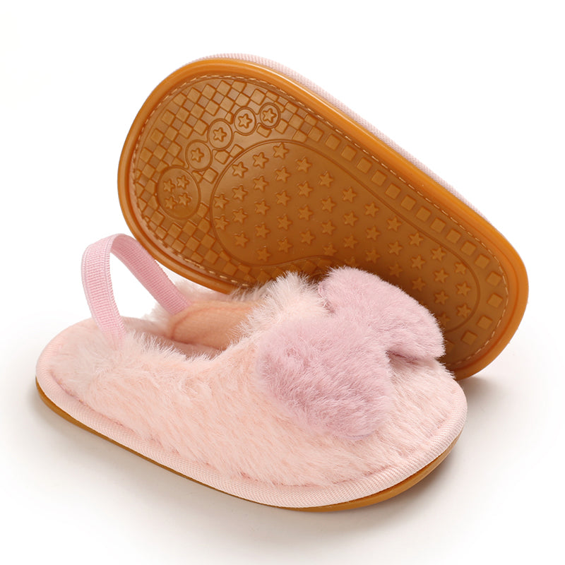 Plush Animal Baby Shoes