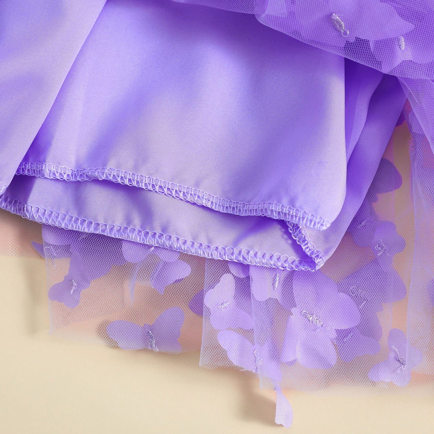 Little Butterflies Tulle Kids Dress