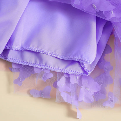 Little Butterflies Tulle Kids Dress