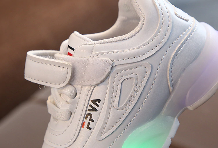 FPVA Sneakers with LED Lights – Pink