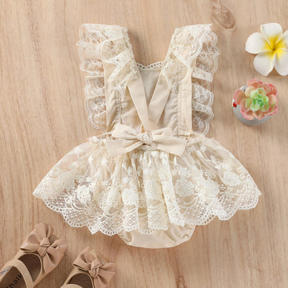 Lace and Tulle Kids Dress