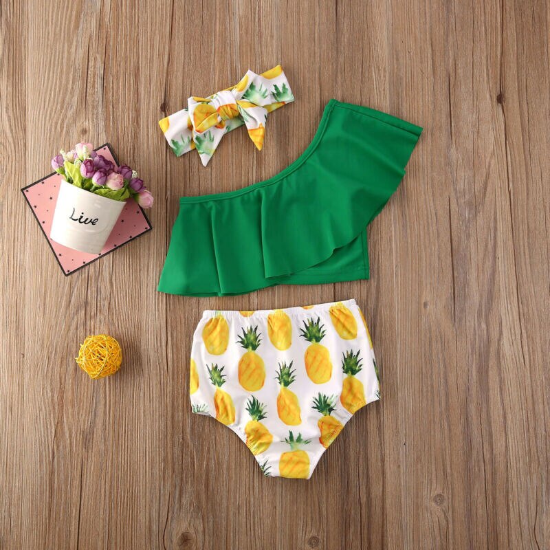 Biquíni Infantil Abacaxi 