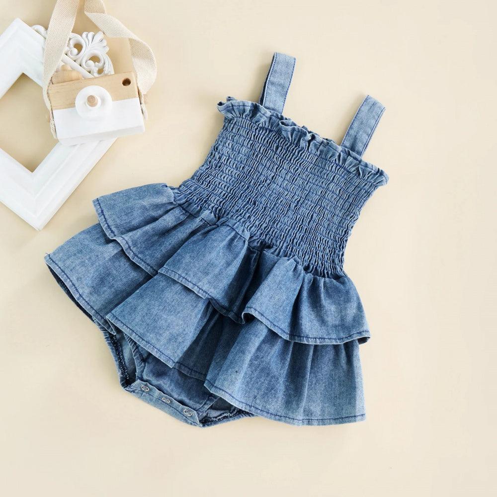 Vestidinho June Jeans - Minu Kids