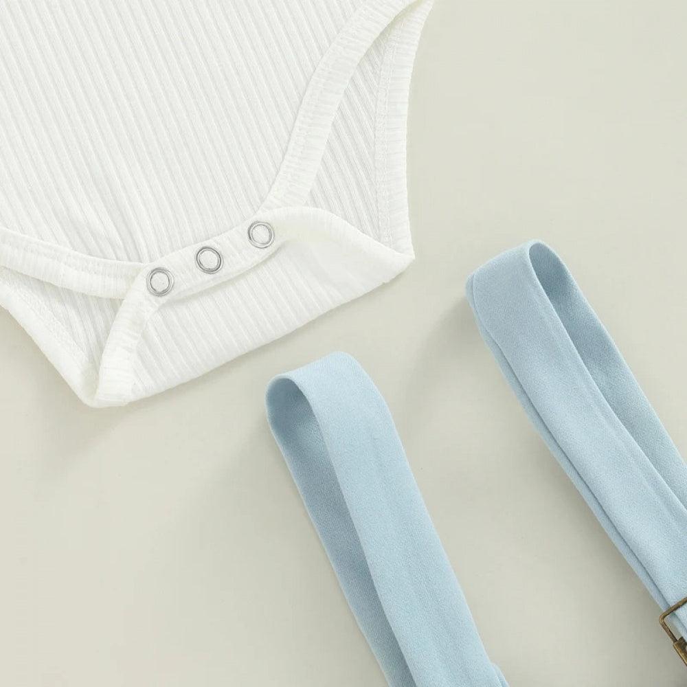 Conjuntinho Nina Body e Saia Azul - Minu Kids