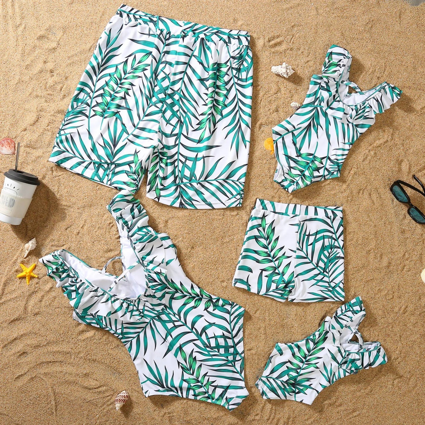 Kit Praia Aguas Cristalinas- Tal Mãe Tal Filha