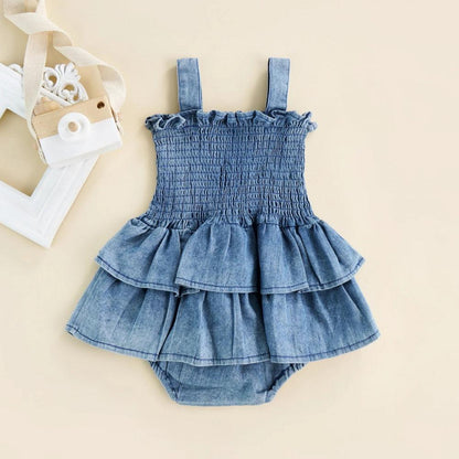 Vestidinho June Jeans - Minu Kids