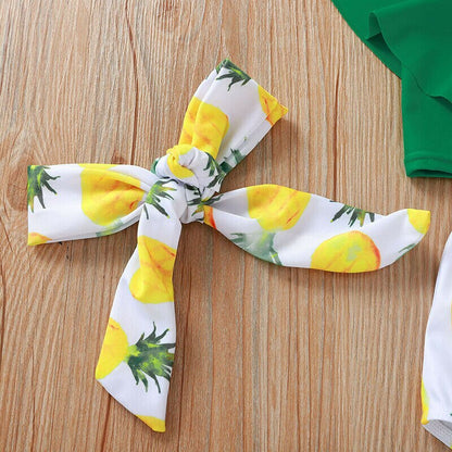 Biquíni Infantil Abacaxi 