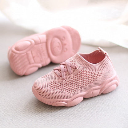 Sneakers – Teddy Face – Pink