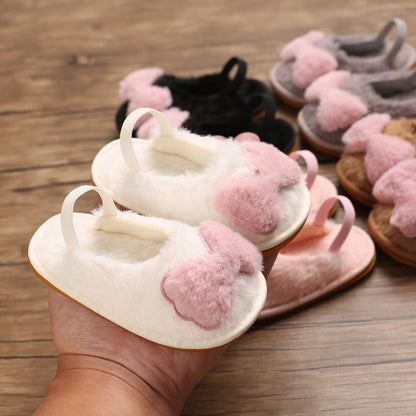 Plush Animal Baby Shoes