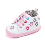 Baby Denim Floral Sneakers