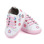 Baby Denim Floral Sneakers