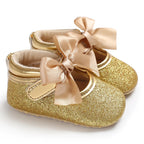 Gold Baby Shoes