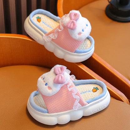 Chinelo Antiderrapante Coelhinho - Rosa