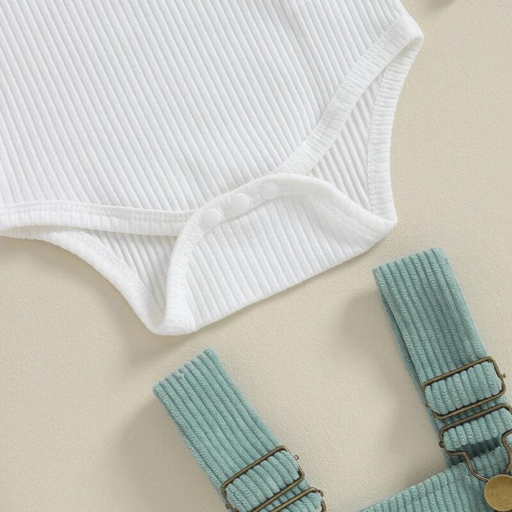 Conjuntinho Lili Body e Vestido Verde - Minu Kids